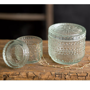 Small Decorative Glass Jars