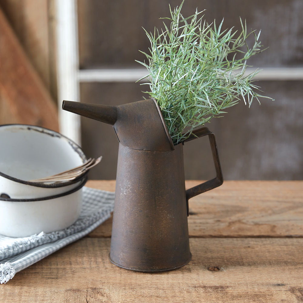 Antique-Inspired Oil Can Pitcher