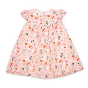 Florence Bloom Ruffled Cap Sleeve Dress+ Bloomer Set