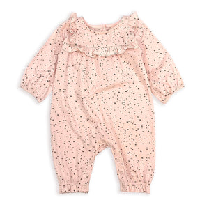 Pebble Ruffle Coverall Romper