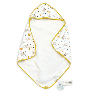 Monkey Hooded Baby Towel