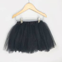 Load image into Gallery viewer, Black Knee Length Tulle Skirt
