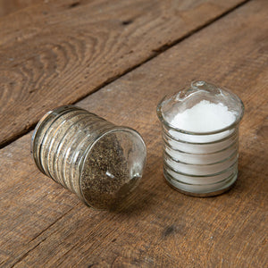 Set of Two Silo Salt & Pepper Shakers