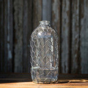 Bottle with Poultry Wire, 10"
