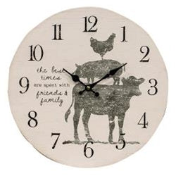 Farm Animal Clock
