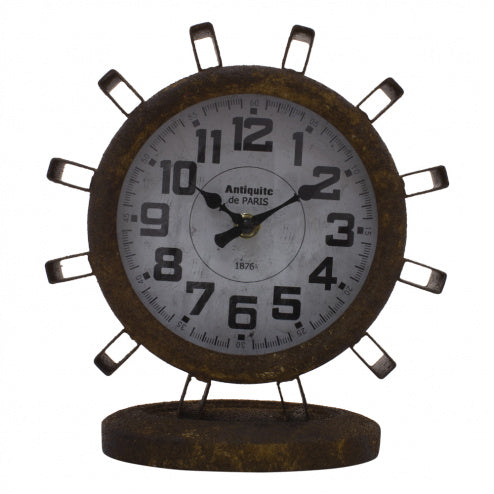 Rustic Gear Clock