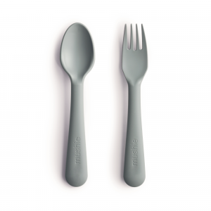 Fork and Spoon Set (Sage)