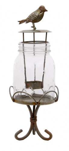 Small Mason Jar Tea Light Holder